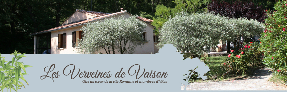 Les Verveines de Vaison | Gîtes au coeur de la cité romaine & chambres d'hôtes